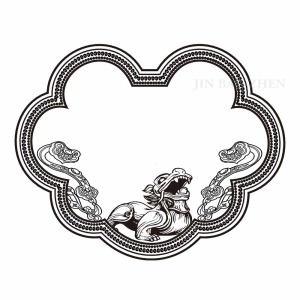 如意祥獅獻瑞-立體浮雕神明金牌(0.20錢起) 如意祥獅獻瑞-立體浮雕神明金牌(0.20錢起)