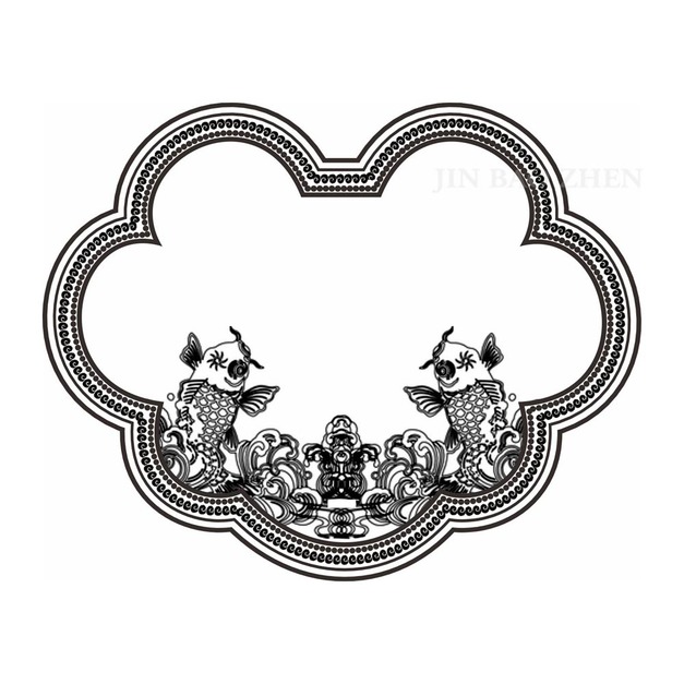 如意魚躍龍門-立體浮雕神明金牌(0.20錢起)