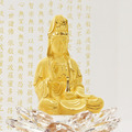 觀音佛祖-透明外框純黃金藝術擺件_1 觀音佛祖-透明外框純黃金藝術擺件_1