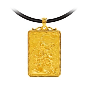 哪吒三太子黃金墜子-中壇元帥 太子爺 哪吒三太子黃金墜子-中壇元帥 太子爺