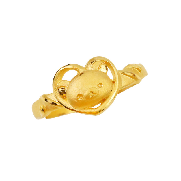 暖心時光-拉拉熊黃金戒指-Rilakkuma 暖心時光-拉拉熊黃金戒指-Rilakkuma
