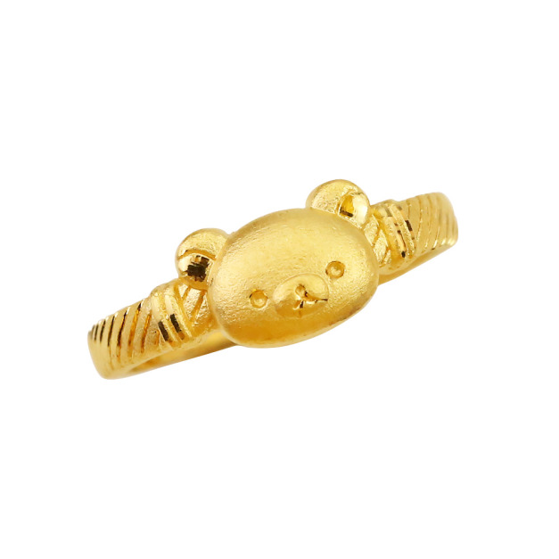 珍貴時光-拉拉熊黃金戒指-Rilakkuma 珍貴時光-拉拉熊黃金戒指-Rilakkuma