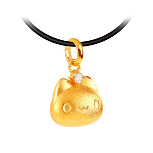 咖波黃金墜子-大臉咖波-貓貓蟲咖波BugcatCapoo 咖波黃金墜子-大臉咖波-貓貓蟲咖波BugcatCapoo