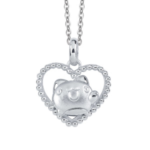 咖波純銀墜子-愛心咖波-貓貓蟲咖波BugcatCapoo 咖波純銀墜子-愛心咖波-貓貓蟲咖波BugcatCapoo