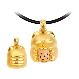 珍奶咖波黃金墜子-貓貓蟲咖波BugcatCapoo 珍奶咖波黃金墜子-貓貓蟲咖波BugcatCapoo