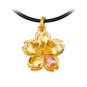 櫻花黃金墜-櫻花盛典金墜子 櫻花黃金墜-櫻花盛典金墜子