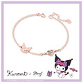 酷洛米-小惡魔・愛心飛飛誕生石-純銀手鍊-邱比特系列 酷洛米-小惡魔・愛心飛飛誕生石-純銀手鍊-邱比特系列