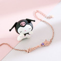 酷洛米Kuromi・獨一無二小惡魔-客製純銀手鍊_1 酷洛米Kuromi・獨一無二小惡魔-客製純銀手鍊_1