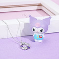 酷洛米-Kuromi-晶鑽純銀項鍊-Sanrio學院Mix系列_1 酷洛米-Kuromi-晶鑽純銀項鍊-Sanrio學院Mix系列_1