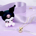 酷洛米-Kuromi-皇冠晶鑽純銀項鍊-20週年王國系列_1 酷洛米-Kuromi-皇冠晶鑽純銀項鍊-20週年王國系列_1