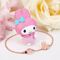 美樂蒂-MyMelody-珠貝花純銀手鍊-繁花系列_1 美樂蒂-MyMelody-珠貝花純銀手鍊-繁花系列_1