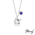 帕恰狗-Pochacco-誕生石-客製純銀項鍊_4 帕恰狗-Pochacco-誕生石-客製純銀項鍊_4