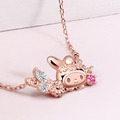 美樂蒂-MyMelody-蝴蝶晶鑽銀項鍊-童話仙子系列_8 美樂蒂-MyMelody-蝴蝶晶鑽銀項鍊-童話仙子系列_8
