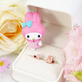 美樂蒂-MyMelody-珠貝花純銀耳環-繁花系列_1 美樂蒂-MyMelody-珠貝花純銀耳環-繁花系列_1
