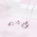 美樂蒂-MyMelody-晶鑽純銀耳環-Sanrio學院Mix系列_8 美樂蒂-MyMelody-晶鑽純銀耳環-Sanrio學院Mix系列_8