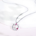 美樂蒂-MyMelody-晶鑽純銀項鍊-Sanrio學院Mix系列_6 美樂蒂-MyMelody-晶鑽純銀項鍊-Sanrio學院Mix系列_6