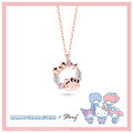 凱蒂貓-Hello Kitty-晶鑽純銀項鍊-Sanrio學院Mix系列_1 凱蒂貓-Hello Kitty-晶鑽純銀項鍊-Sanrio學院Mix系列_1