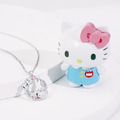 凱蒂貓-Hello Kitty-晶鑽純銀項鍊-Sanrio學院Mix系列_6 凱蒂貓-Hello Kitty-晶鑽純銀項鍊-Sanrio學院Mix系列_6