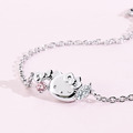 凱蒂貓-Hello Kitty-晶鑽純銀手鍊-Sanrio學院Mix系列_9 凱蒂貓-Hello Kitty-晶鑽純銀手鍊-Sanrio學院Mix系列_9