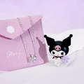 酷洛米-Kuromi-純銀項鍊-莫桑石單鑽系列_7 酷洛米-Kuromi-純銀項鍊-莫桑石單鑽系列_7