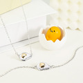 蛋黃哥-Gudetama-荷包蛋刻字-客製純銀手鍊_7 蛋黃哥-Gudetama-荷包蛋刻字-客製純銀手鍊_7