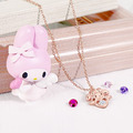 美樂蒂-MyMelody-小翅膀誕生石-純銀項鍊-邱比特系列_1 美樂蒂-MyMelody-小翅膀誕生石-純銀項鍊-邱比特系列_1