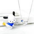 帕恰狗-Pochacco-晶鑽純銀項鍊-經典系列_3 帕恰狗-Pochacco-晶鑽純銀項鍊-經典系列_3