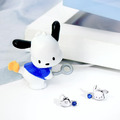 帕恰狗-Pochacco-晶鑽純銀耳環-經典系列_4 帕恰狗-Pochacco-晶鑽純銀耳環-經典系列_4