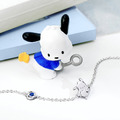 帕恰狗-Pochacco-晶鑽純銀手鍊-經典系列_7 帕恰狗-Pochacco-晶鑽純銀手鍊-經典系列_7