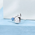 帕恰狗-Pochacco-晶鑽純銀耳環-Sanrio學院Mix系列_4 帕恰狗-Pochacco-晶鑽純銀耳環-Sanrio學院Mix系列_4