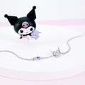酷洛米Kuromi & Me系列-誕生石-客製純銀手鍊_5 酷洛米Kuromi & Me系列-誕生石-客製純銀手鍊_5
