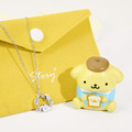布丁狗-PomPomPurin-晶鑽純銀項鍊-Sanrio學院Mix系列_2 布丁狗-PomPomPurin-晶鑽純銀項鍊-Sanrio學院Mix系列_2