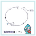 Hello Hangyodon-晶鑽純銀手鍊-人魚漢頓線框系列 Hello Hangyodon-晶鑽純銀手鍊-人魚漢頓線框系列