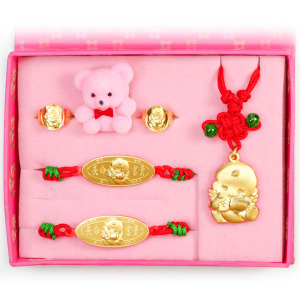 寶貝天使-彌月金飾禮盒 (0.50錢) 寶貝天使-彌月金飾禮盒 (0.50錢)