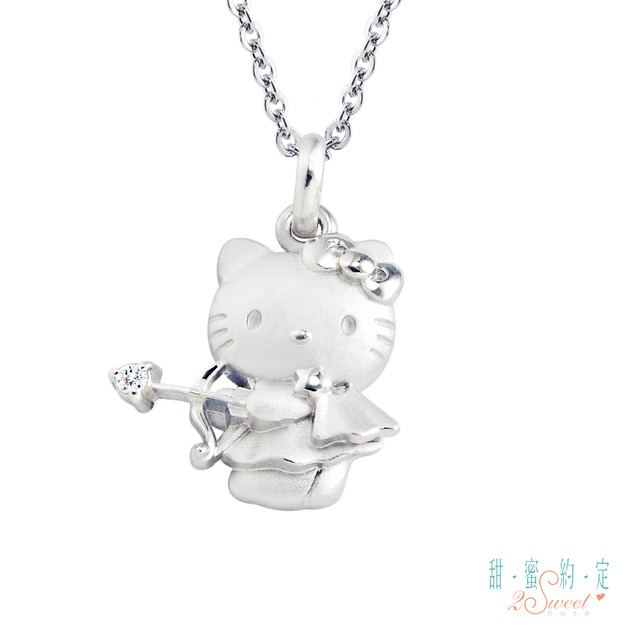 Hello Kitty凱蒂貓-射手座(11/23~12/21)-星座銀飾墜子