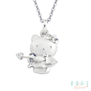 Hello Kitty凱蒂貓-射手座(11/23~12/21)-星座銀飾墜子 Hello Kitty凱蒂貓-射手座(11/23~12/21)-星座銀飾墜子