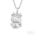 Hello Kitty凱蒂貓-金牛座(4/21~5/20)-星座銀飾墜子 Hello Kitty凱蒂貓-金牛座(4/21~5/20)-星座銀飾墜子