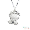 Hello Kitty凱蒂貓-處女座(8/23~9/22)-星座銀飾墜子 Hello Kitty凱蒂貓-處女座(8/23~9/22)-星座銀飾墜子