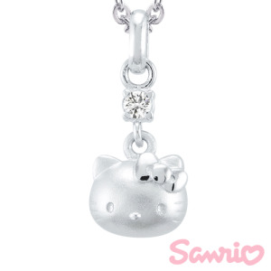 Hello Kitty凱蒂貓-珍藏之心-銀飾墜子 Hello Kitty凱蒂貓-珍藏之心-銀飾墜子