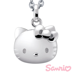 Hello Kitty凱蒂貓-就是經典-銀飾墜子 Hello Kitty凱蒂貓-就是經典-銀飾墜子