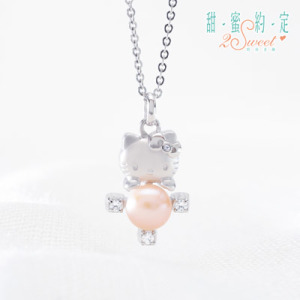 Hello Kitty凱蒂貓-愛是唯一-銀飾墜子 Hello Kitty凱蒂貓-愛是唯一-銀飾墜子