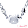 Hello Kitty凱蒂貓-浪漫甜心-銀飾項鍊(鎖骨鍊) Hello Kitty凱蒂貓-浪漫甜心-銀飾項鍊(鎖骨鍊)