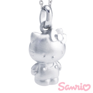 Hello Kitty凱蒂貓-歡樂時光-銀飾墜子 Hello Kitty凱蒂貓-歡樂時光-銀飾墜子