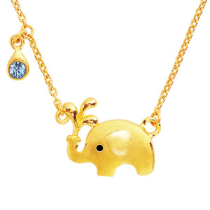 清涼一象-大象黃金項鍊 清涼一象-大象黃金項鍊