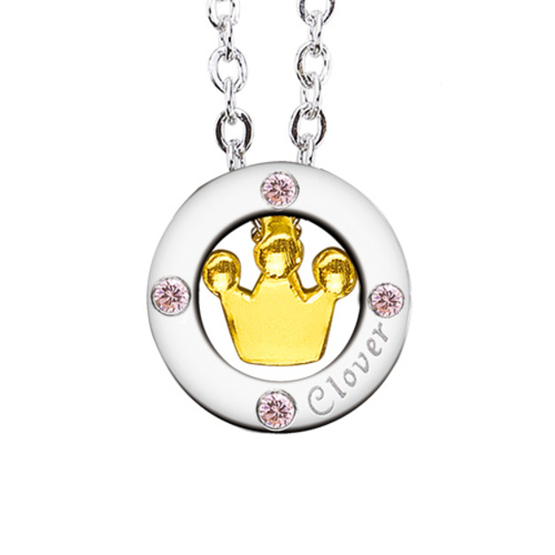 守護愛情-金加鋼項鍊(女)