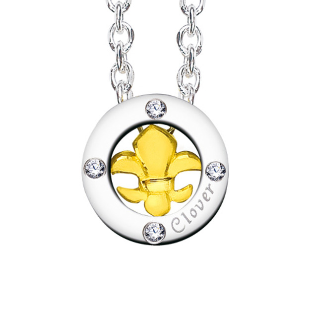 守護愛情-金加鋼項鍊(男)