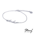 Mini款(5字內)-銀飾刻名字手鍊_2 Mini款(5字內)-銀飾刻名字手鍊_2