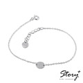Prism(橢圓款)-銀飾刻字手鍊 Prism(橢圓款)-銀飾刻字手鍊