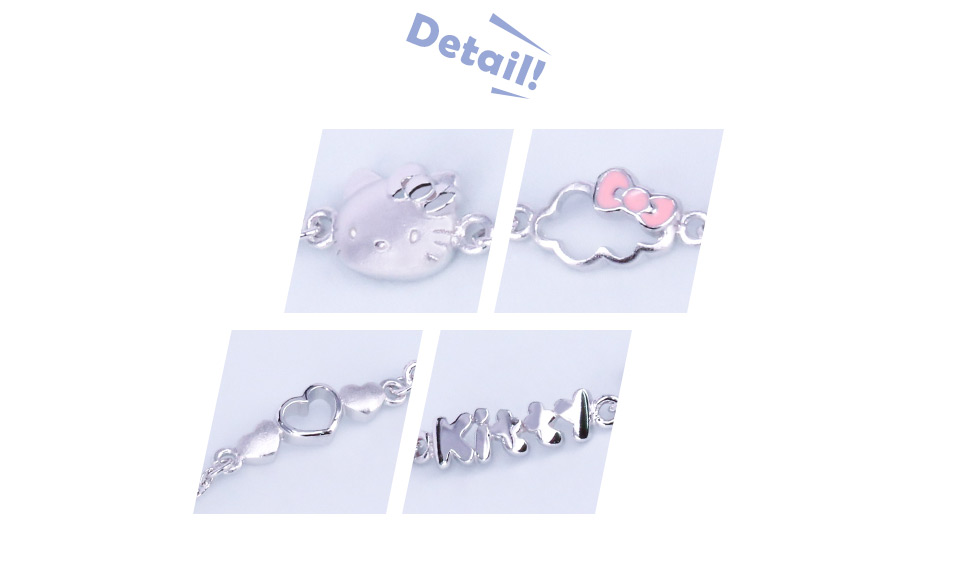 Hello Kitty手鍊真心陪伴細節
