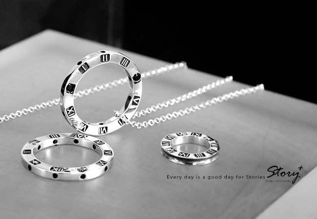 特別的客製密碼項鍊更有浪漫的氛圍